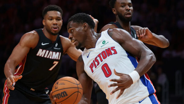 Pistons lose starters Jalen Duren, Ausar Thompson to injuries in win over Heat