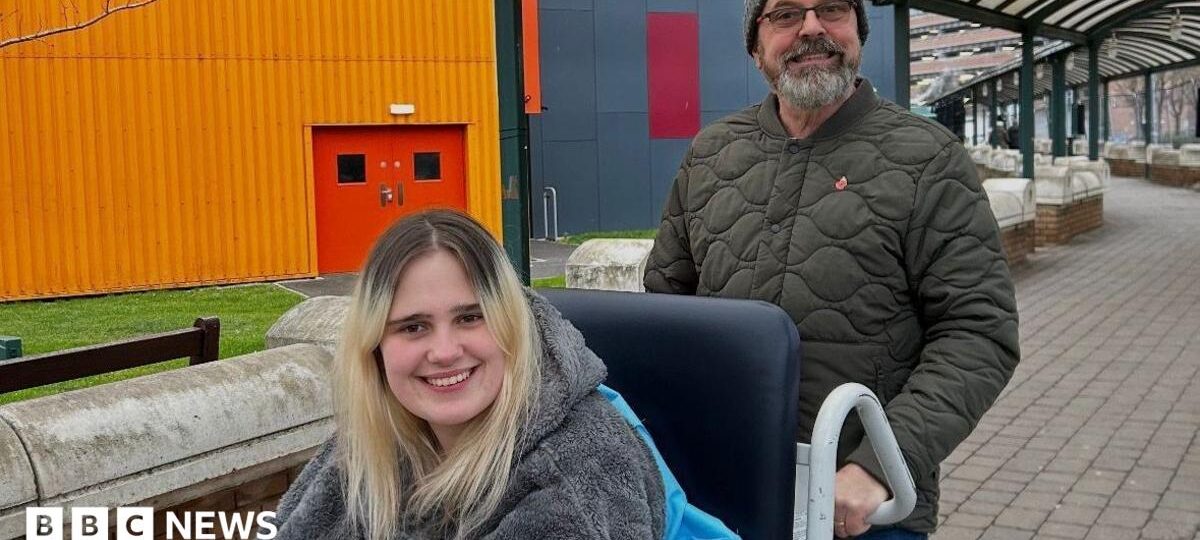 I had to crawl on my hands and knees to get off train, says disabled woman