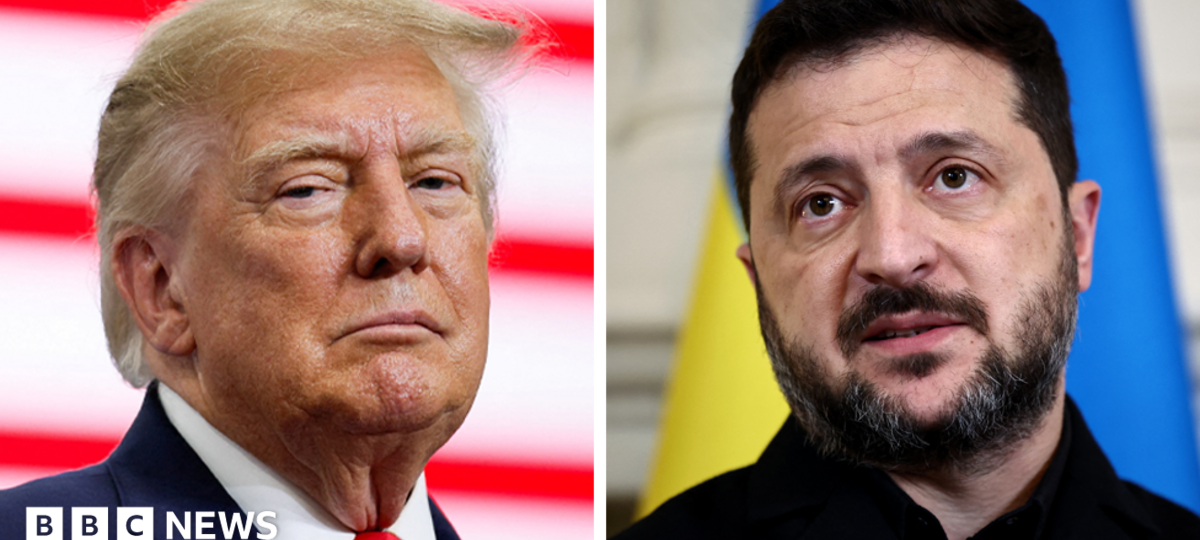 Trump and Zelensky appear at loggerheads despite Oslo optimism