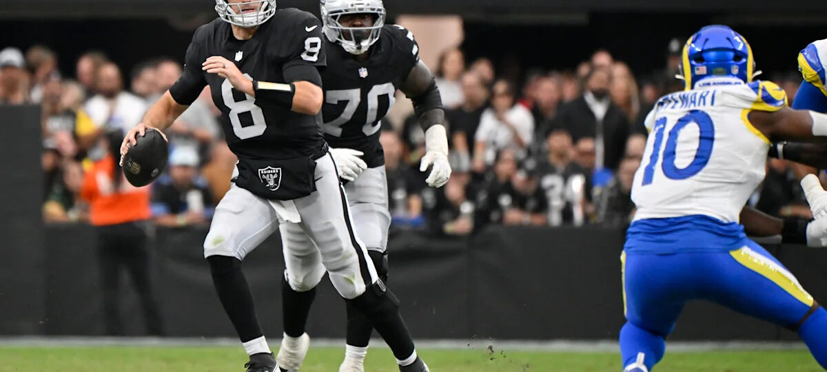Raiders coach Klint Kubiak shuts down QB talk. Kirk Cousins remains the starter