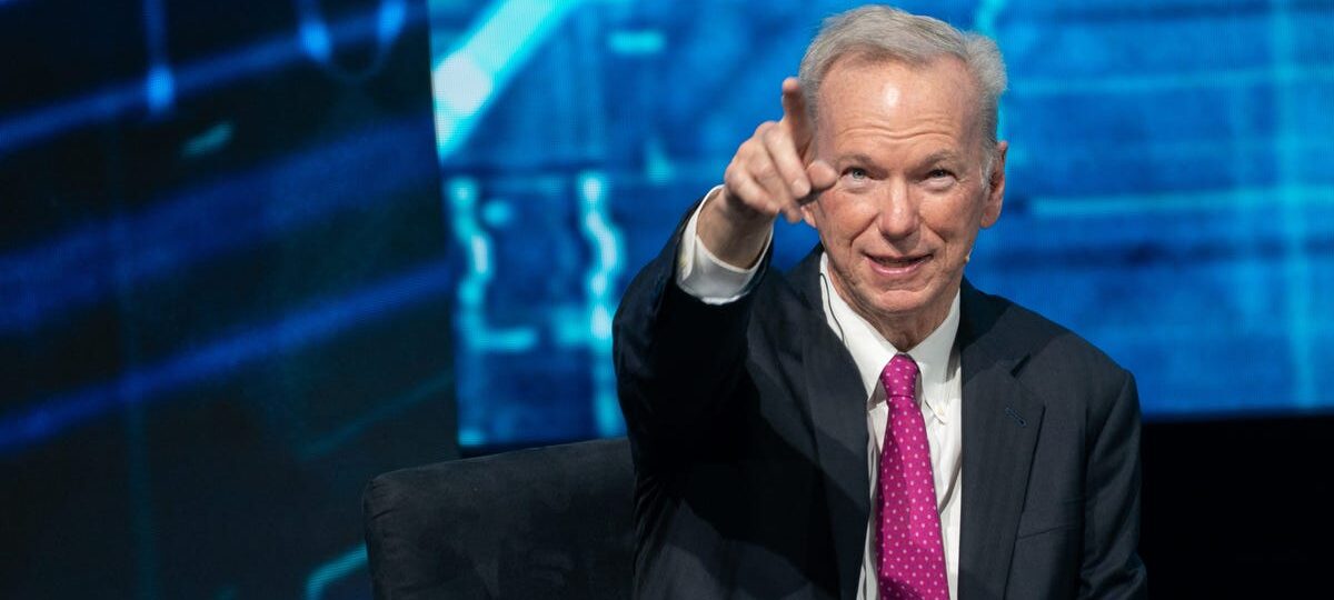 Ex-Google CEO Eric Schmidt broke down how he sees AI agents changing C-suite jobs