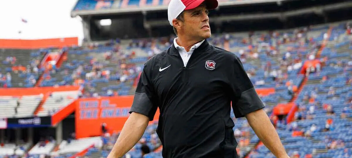South Carolina HC Shane Beamer gives props to AD Jeremiah Donati after taking down Florida