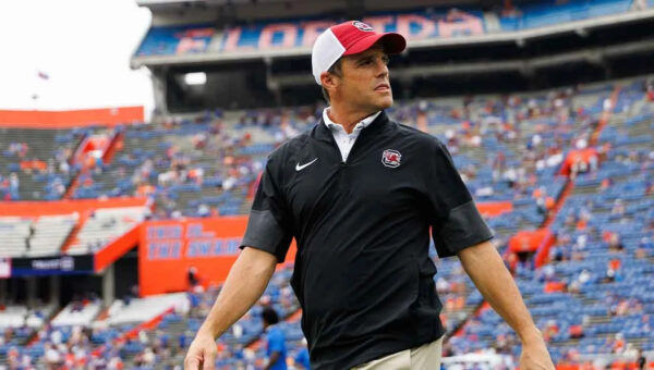 South Carolina HC Shane Beamer gives props to AD Jeremiah Donati after taking down Florida