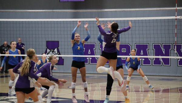 Albany volleyball starts quest for Section 6AA three-peat with win vs. Cathedral