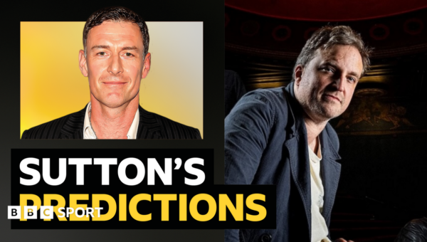 Sutton’s predictions v Starsailor frontman James Walsh