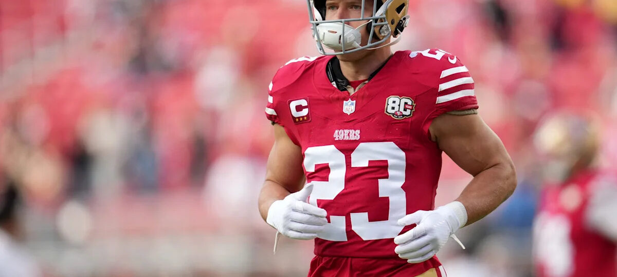 49ers injury news: Christian McCaffrey questionable vs. Falcons