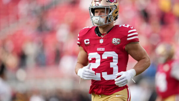 49ers injury news: Christian McCaffrey questionable vs. Falcons