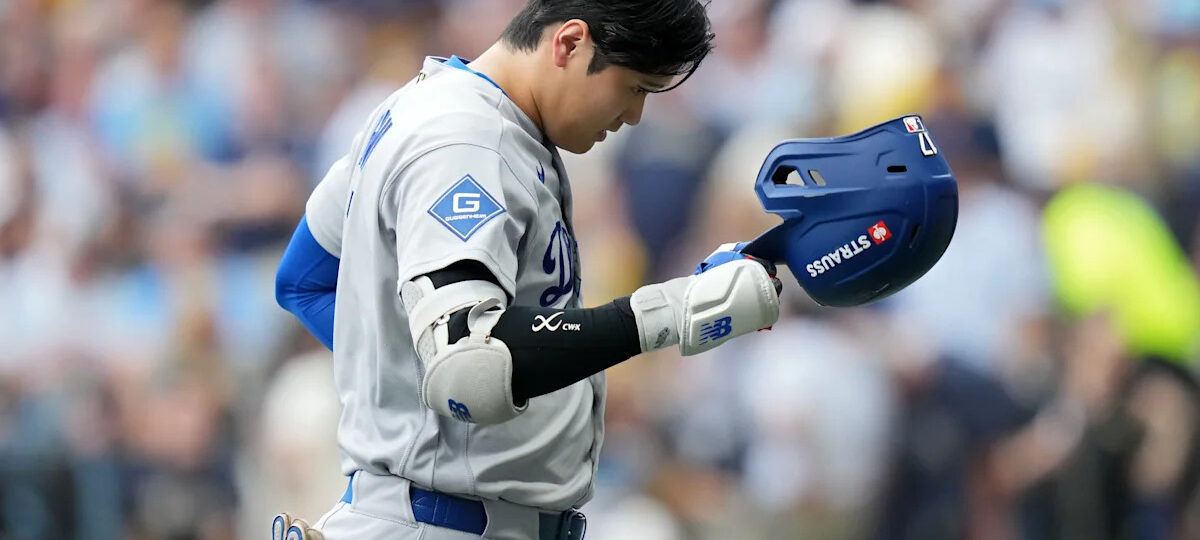 Shohei Ohtani is in fact in the Dodgers' NLCS Game 3 lineup, but batting a career-low sixth in the order