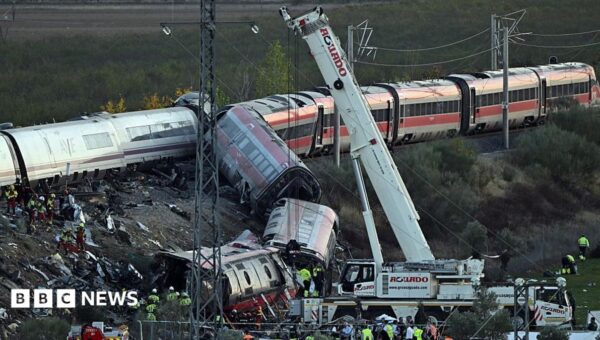 Spain begins three days of mourning after train crash kills dozens