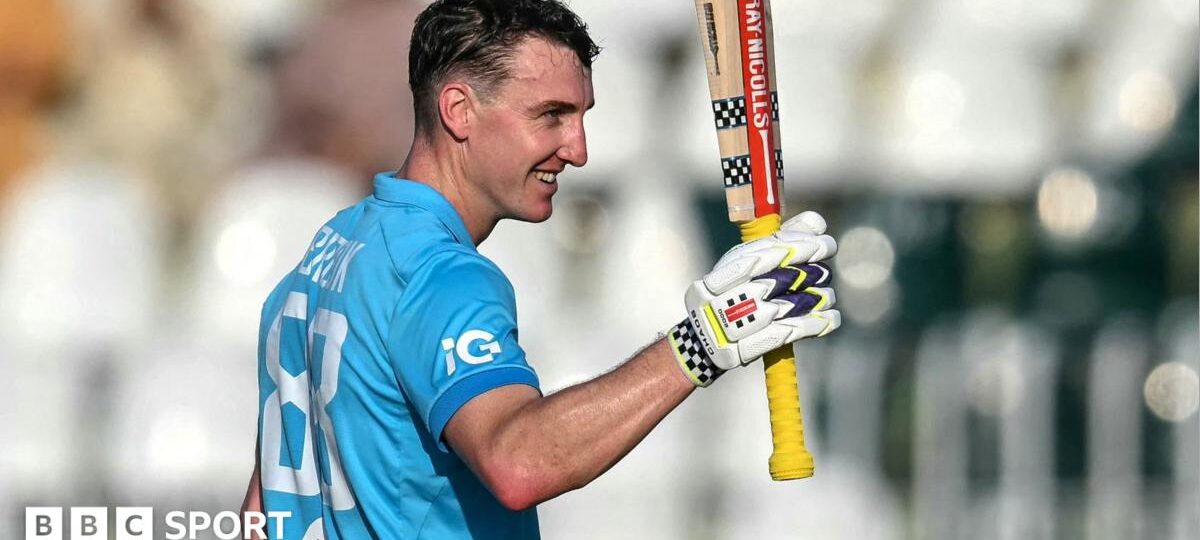 Harry Brook's double century breaks record for highest-ever England one-day score