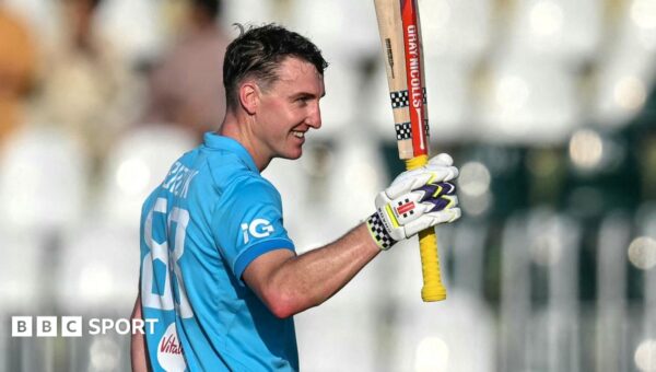 Harry Brook’s double century breaks record for highest-ever England one-day score
