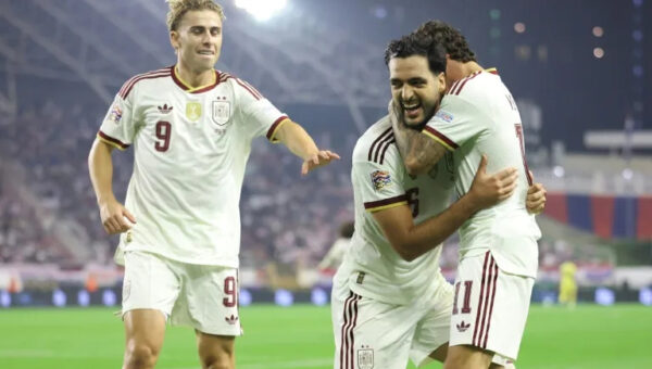 Merino double helps Spain beat Croatia, reach Nations League quarters
