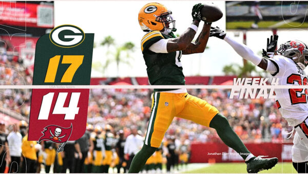 Initial reaction: Buccaneers waste chances in 17-14 loss to Packers