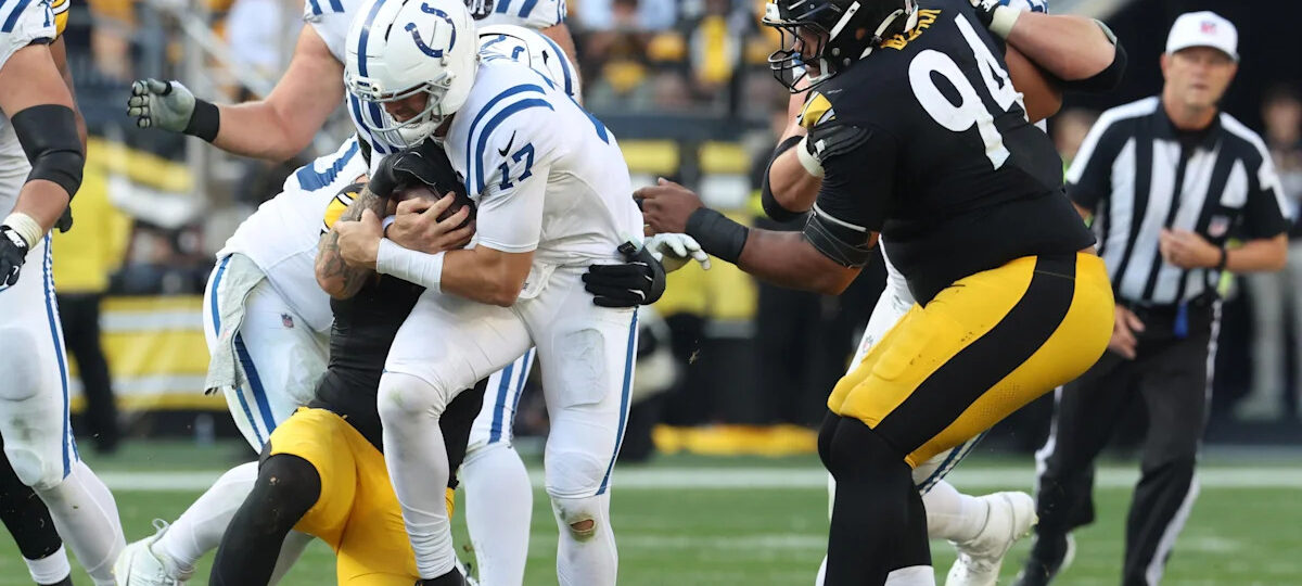 Do the Colts actually have a chance to win in Pittsburgh?