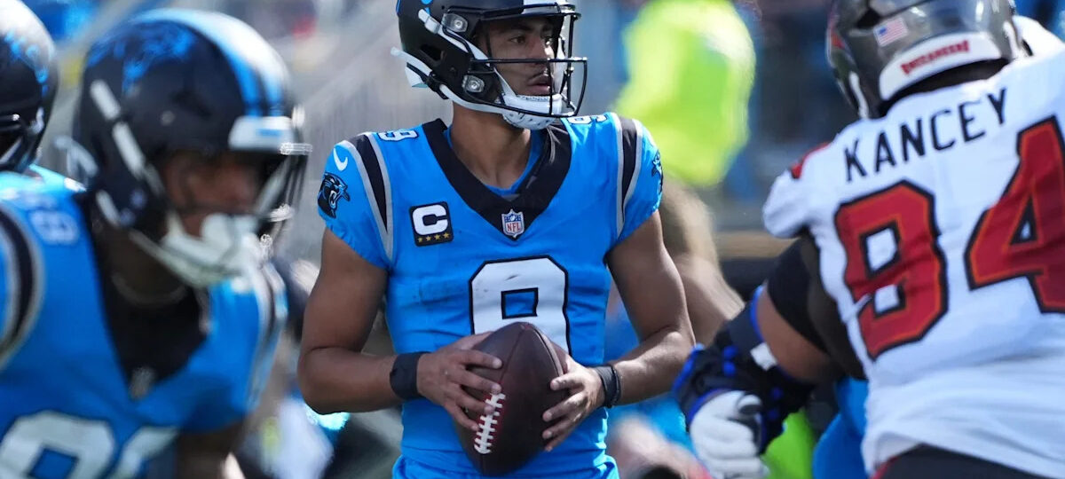 Bryce Young throws one TD, two INTs in Week 7