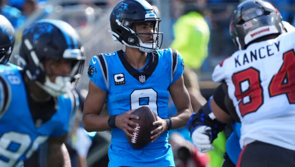 Bryce Young throws one TD, two INTs in Week 7