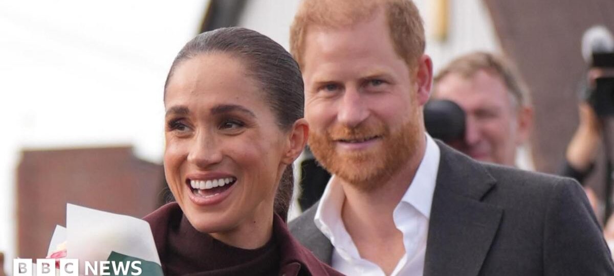 Watch: Harry and Meghan at first joint engagement since UK return