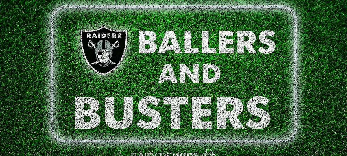 Raiders Ballers & Busters for Week 7 vs Rams