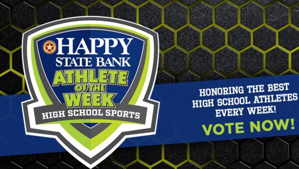 Who should be the Happy State Bank High School Athlete of the Week?