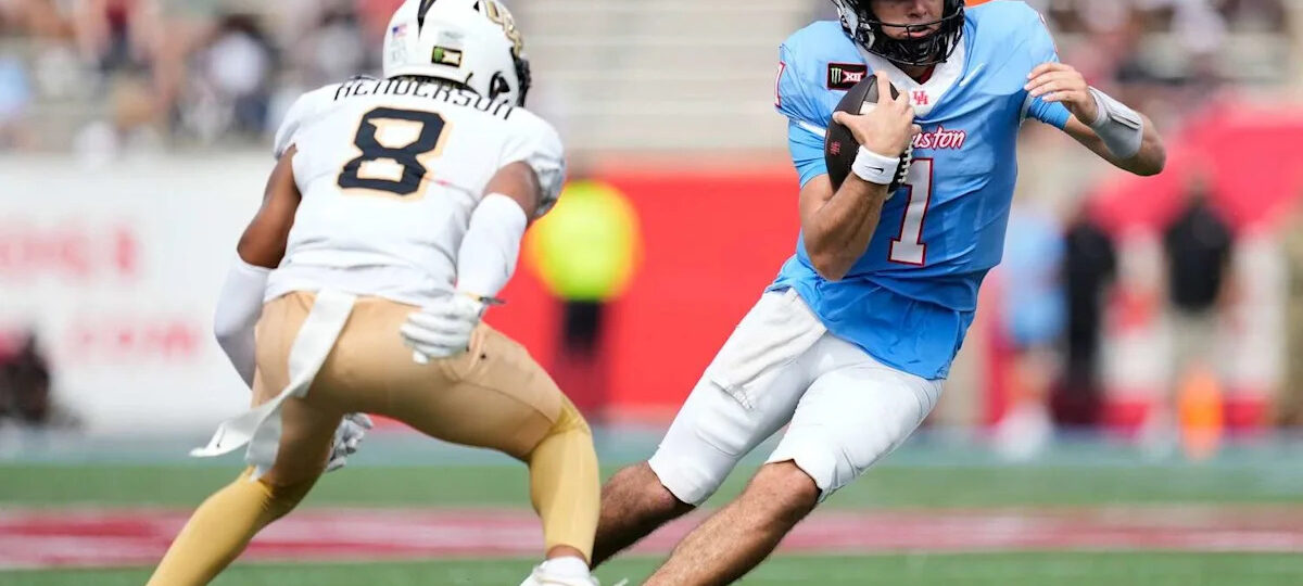 No. 20 UH storms back from three-score deficit to beat UCF for first win in Big 12 play