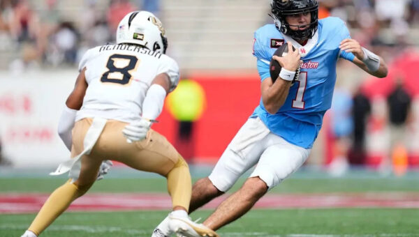 No. 20 UH storms back from three-score deficit to beat UCF for first win in Big 12 play