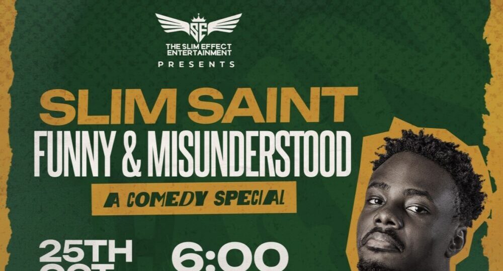 Mark Your Calendars: Slim Saint’s ‘Funny & Misunderstood’ Comedy Special Holds This Sunday