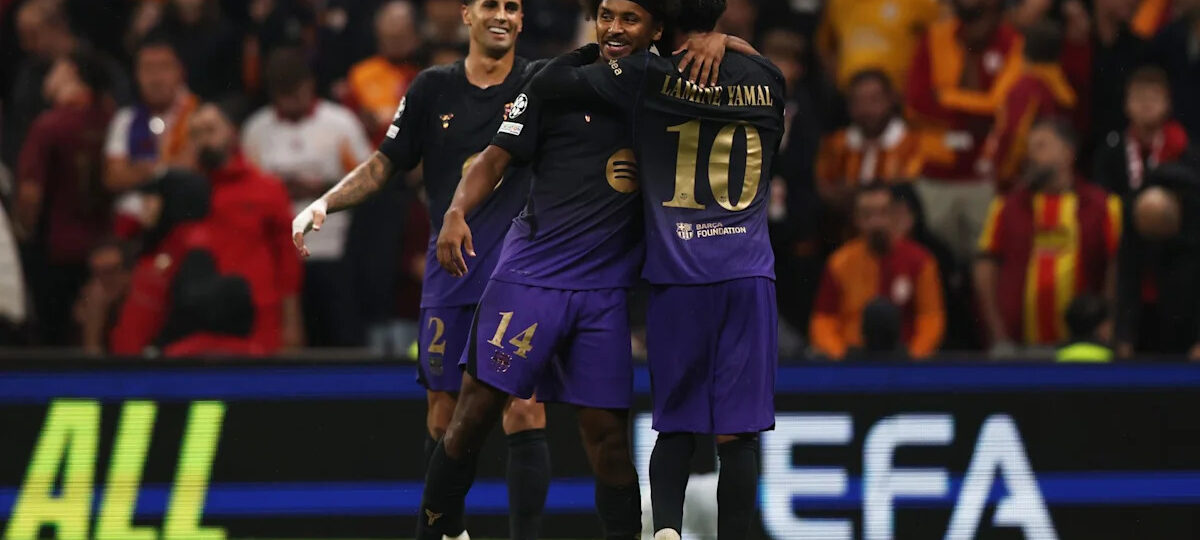 Stats: Barcelona unleashed 22 shots in Galatasaray demolition