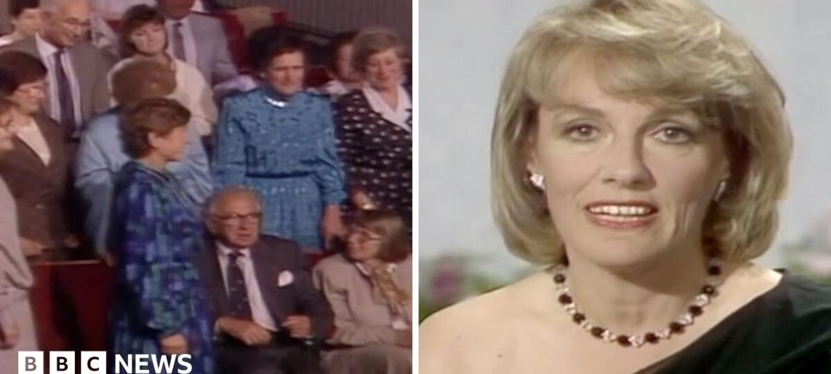 Moment Esther Rantzen surprises Nicholas Winton with children he saved