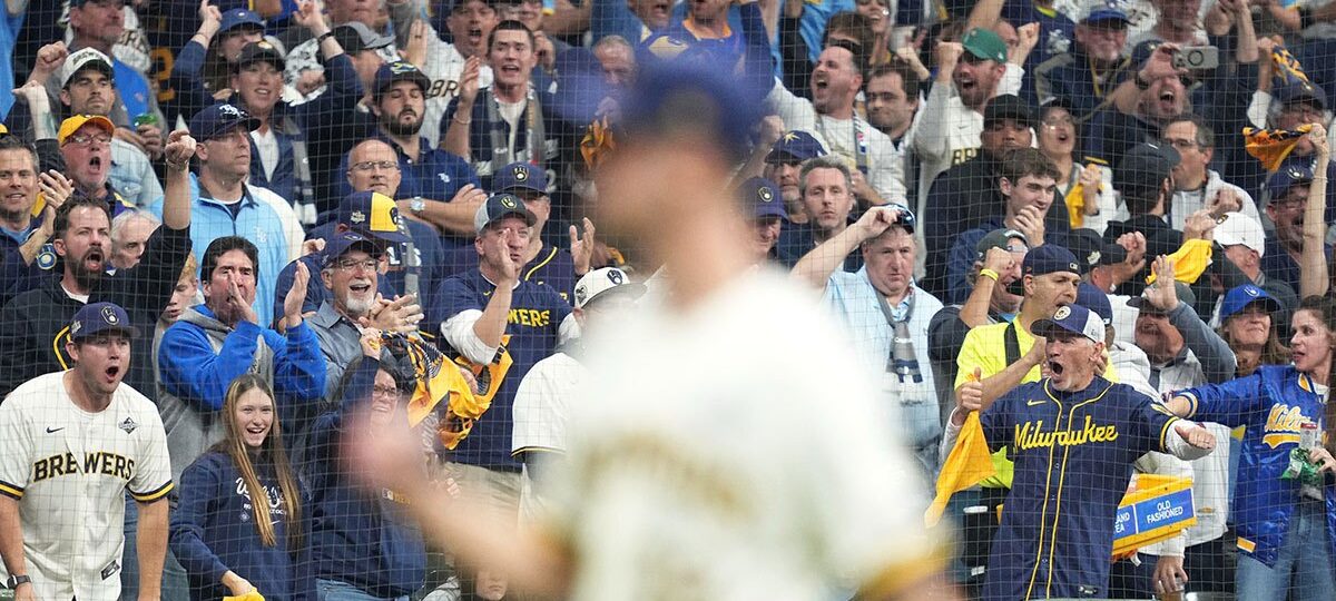 Watch Brewers fans celebrate 1st World Series game win in 44 years