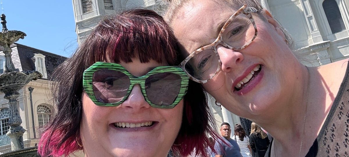 My best friend and I share the same ex-husband. We call ourselves ex-wives-in-law.