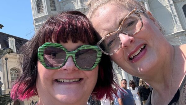 My best friend and I share the same ex-husband. We call ourselves ex-wives-in-law.