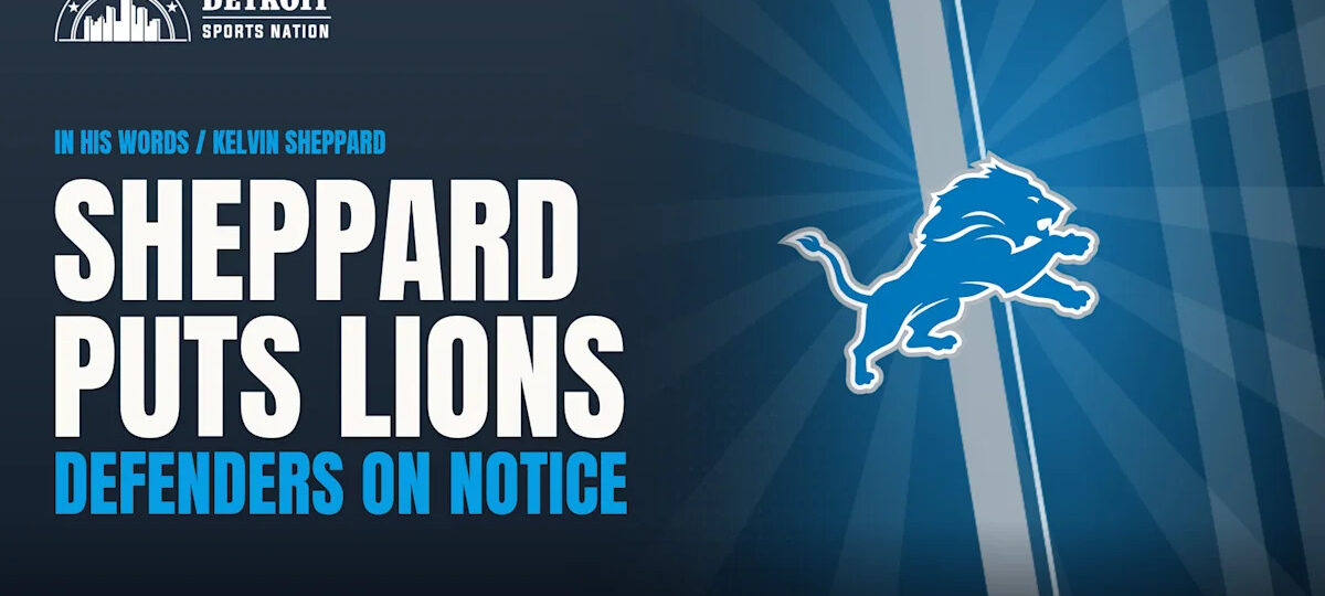 Kelvin Sheppard Sends Strong Warning to Lions Players