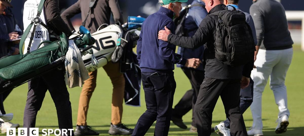 Desmond targeted by Celtic fan protest at Alfred Dunhill