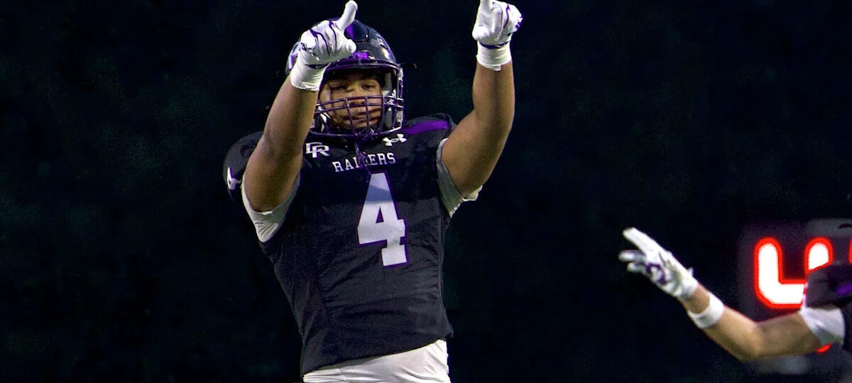 This son of a famous Texas Longhorns QB plays defense, and Cedar Ridge couldn't be happier