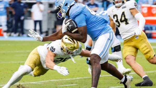 Notre Dame dominated the trenches to take down UNC