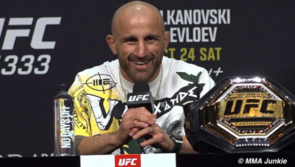Video: 'UFC 333: Volkanovski vs. Evloev' pre-fight press conference live stream