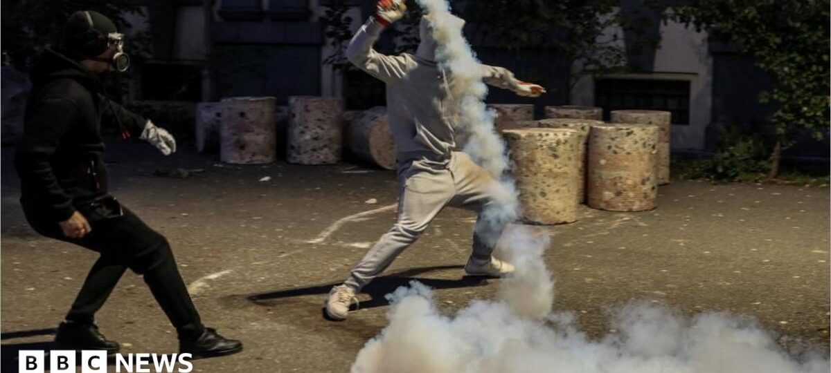 Seventh day of violent clashes between Albanian protesters and police