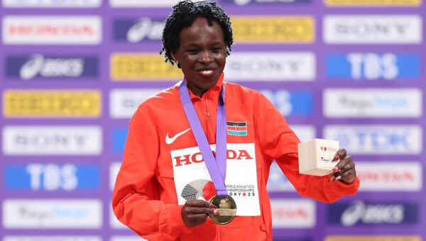 Marathon world champion Peres Jepchirchir suspended after positive EPO test