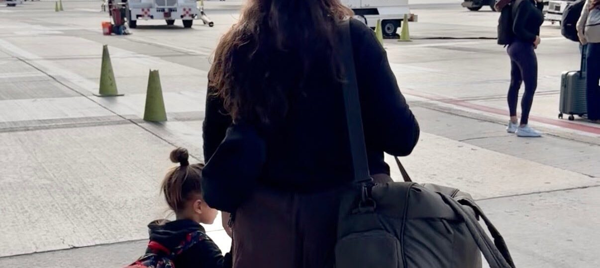 I went on my first international trip with a baby and toddler. It would've been a disaster without my in-laws.
