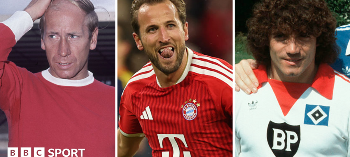 Ranking England's Ballon d'Or winners - how does Kane compare?