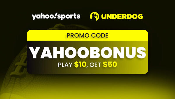 Underdog Promo Code YAHOOBONUS: Play $10 on Thursday Night Football, Get $50 in Bonus Funds