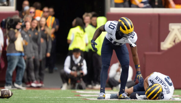 Michigan ejects from college football rankings after Minnesota debacle
