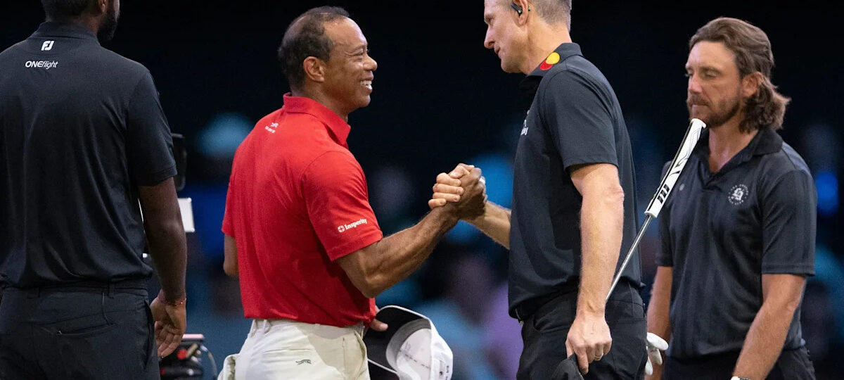 Tiger Woods, Brooks Koepka will open TGL 3rd season vs. NFL on Dec. 27