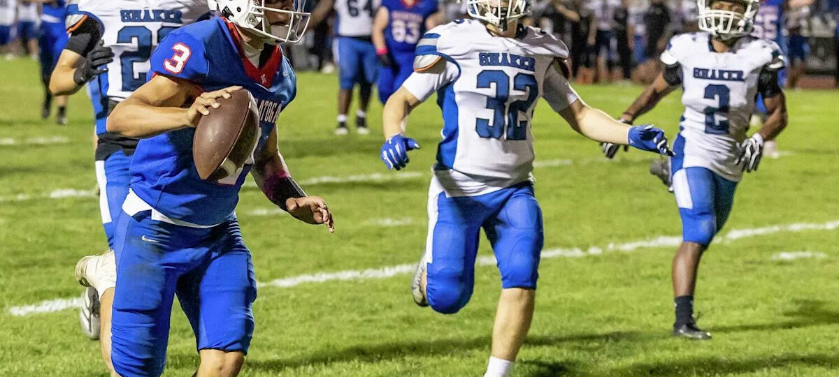 Saratoga Springs outflanks Shaker in crucial Class AA football tussle