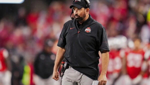 WATCH: Ohio State head coach Ryan Day reacts to win over Maryland
