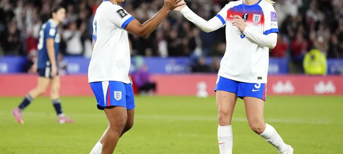 England close in on Women's World Cup with dominant play-off win over Greece