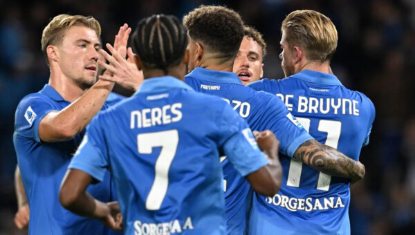 What happened during Napoli penalty chaos for Allegri, De Bruyne and Hojlund