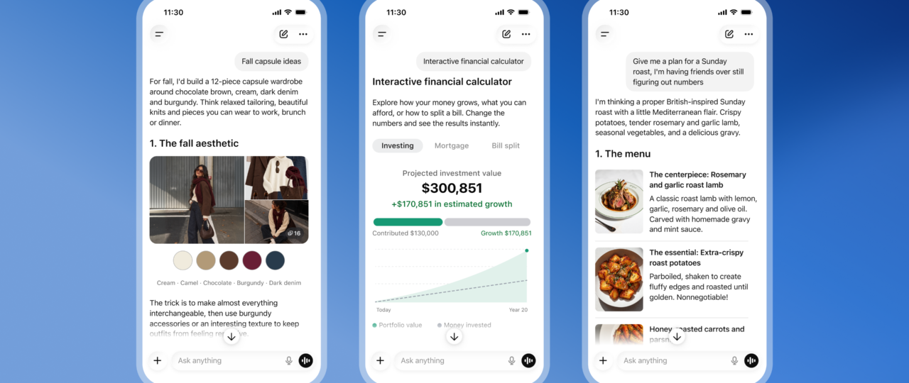 ChatGPT is getting a lot more visual, with the launch of a new interface