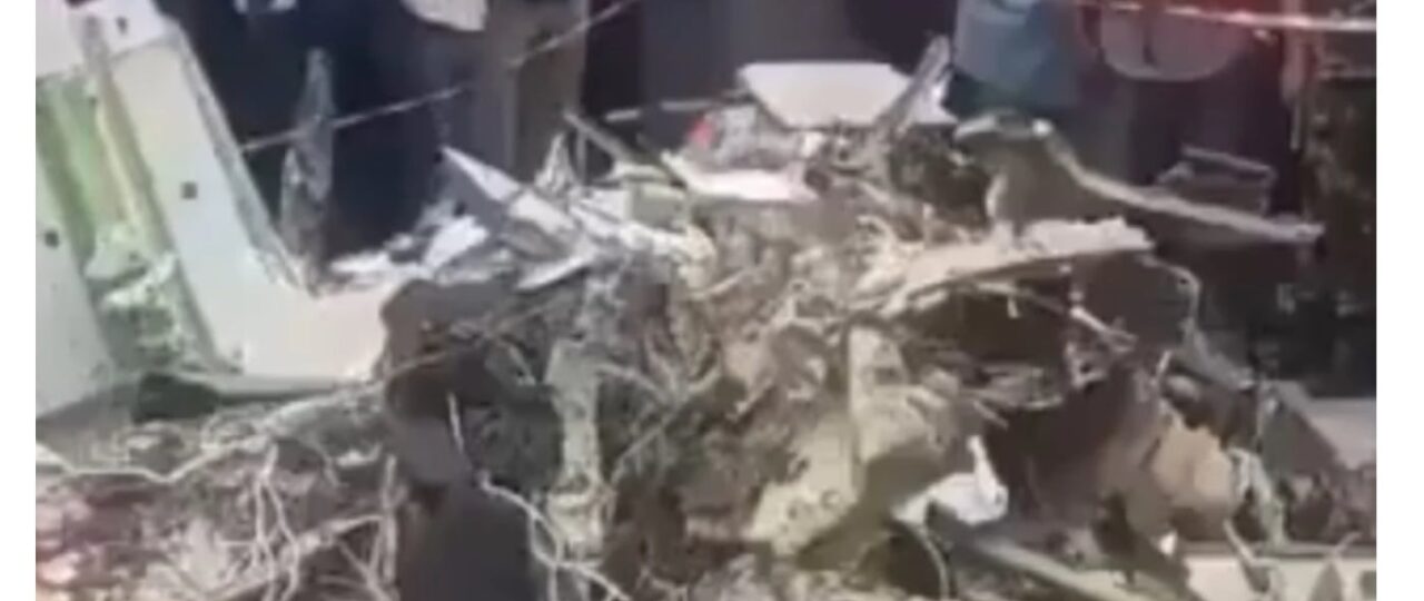 NAF Ondo crash: Large aircraft wreckage emerges from swamp [VIDEO]