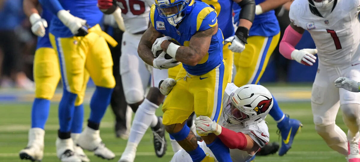 Kyren Williams has 67 total yards in Week 6 loss